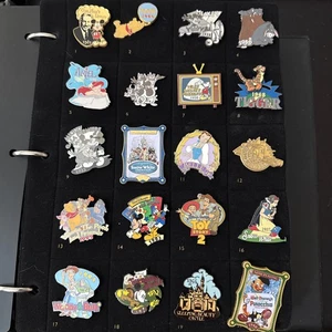 Disney Pins 100 Years Of Dreams 100 pins Complete set Virginia - Picture 1 of 5