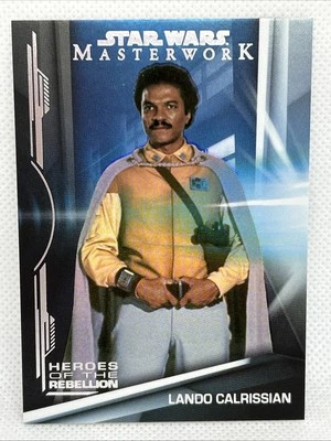 2019 Topps Star Wars Masterwork Rainbow Foil 240/299 Lando Calrissian #HR-7 a2v - Image 1 of 3