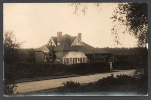 Postcard Copythorne nr Southampton Hampshire unlocated house postmark 1913 RP - Picture 1 of 2