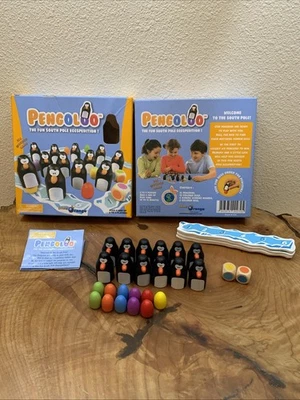Pengoloo Award-Winning Wooden Skill Building Memory Color Blue Orange Games. - Image 1 of 4