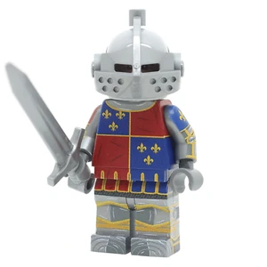 United Bricks Charles I d'Albret Historical Custom Military Minifigure Knight - Picture 1 of 3
