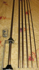 SIGMA COBRA VENOM 5/8 Wave silver rod cb base 11 an 10 meter - Picture 1 of 2