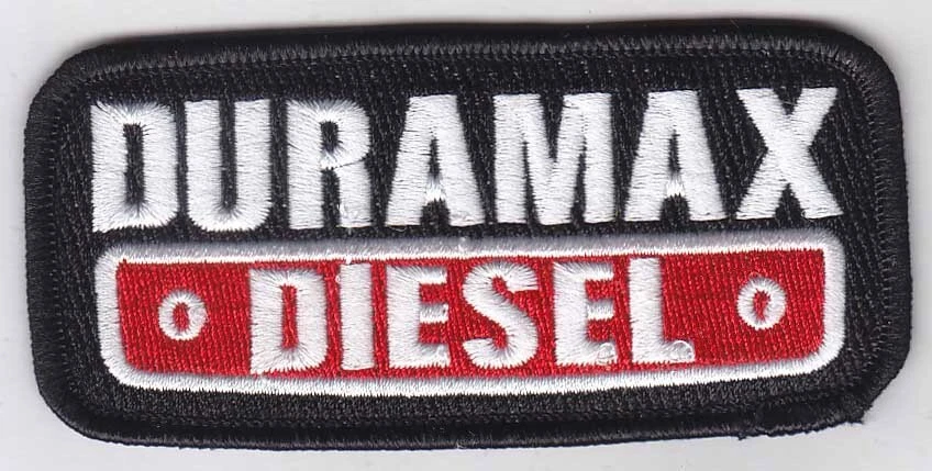 DURAMAX DIESEL Embroidered Patches 1.75"x4" iron-on - Image 1 of 1