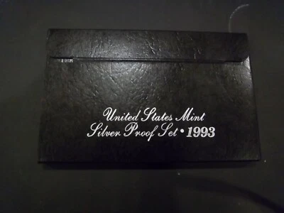 1993-S  Silver Proof Set/ Mint Box & COA - Image 1 of 4