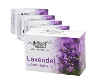 3x Schafmilchseife 100g LAVENDEL Feste Seife Seifenblock Duftseife - Bild 1 von 3
