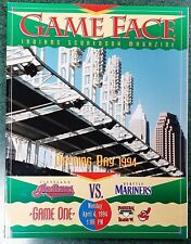 Beautiful 1994 Cleveland Indians Opening Day Program FIRST game Jacobs Field!
