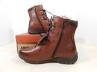 NEW Propet Delaney Tall Boot Inside Zip Boots Women's sz 6 XX (4E) Brown Leather
