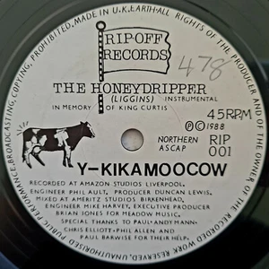 Y-Kikamoocow – The Honeydripper / Flip Flop And Fly -Rare 1988 Rock 7" - Imagen 1 de 2