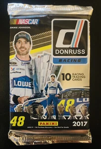 2017 Panini Donruss Racing NASCAR Hobby Box PACK Factory Sealed Johnson, Gordon? - Picture 1 of 1