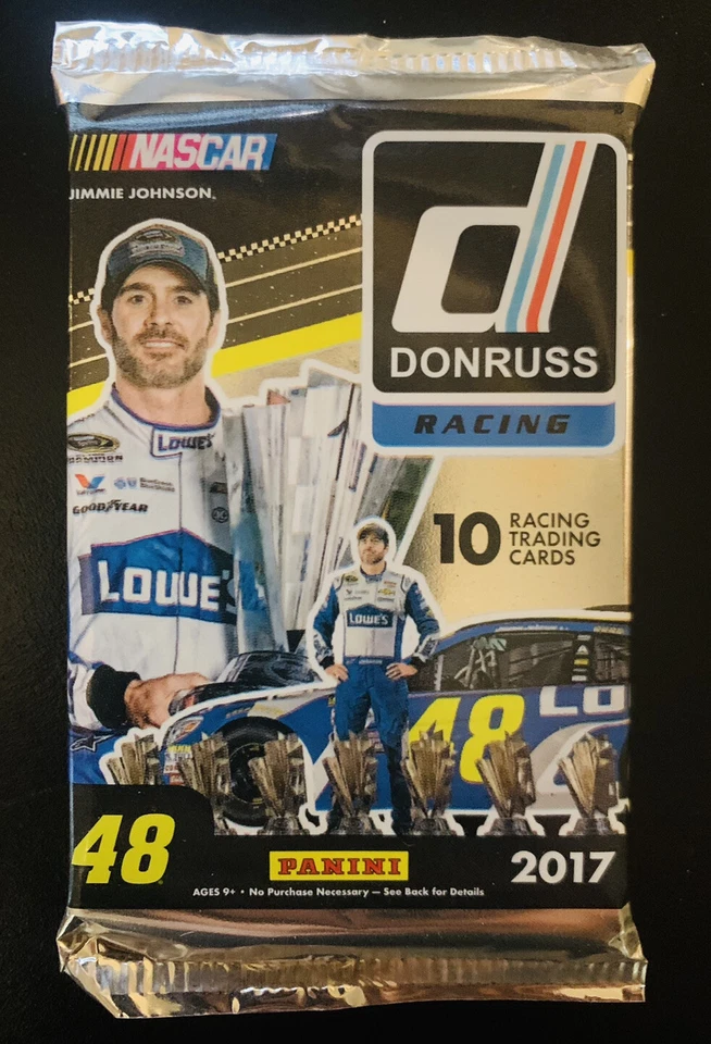 2017 Panini Donruss Racing NASCAR Hobby Box PACK Factory Sealed Johnson, Gordon? - Image 1 of 1