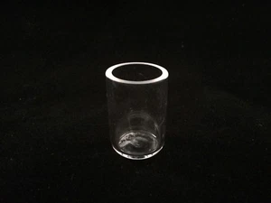 Klarer gesicherter Quarztiegel, selbstdichtend, 10ml, OD22mm*H33mm, Artikelnummer FQ-2010-SS - Bild 1 von 1