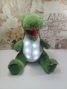 POTTERY BARN KIDS PBK Retired Soft Green Dinosaur Light-Up Plush Stuffed Animal - Picture 1 of 10