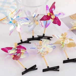 Clip Bang Accessories Hair Pinwheel Clips Hairpin Side Funny Cute Fashion 1Pcs - Picture 1 of 12