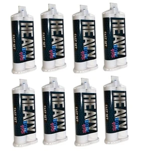 8 x Heavy Body Fast Rapid Set Impression Material, 50mL Cartridges VPS PVS - Picture 1 of 5