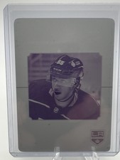 2021-22 Upper Deck Series 1 Quinton Byfield Magenta Printing Plate 1/1
