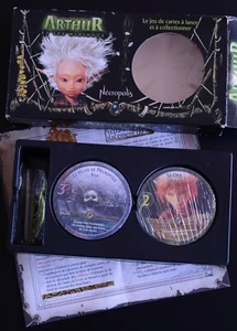 COFFRET NEUF JEU CARTES A COLLECTIONNER 2006 ARTHUR ET LES MINIMOYS NECROPOLIS - Zdjęcie 1 z 5