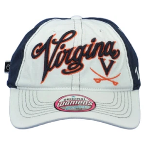 NCAA Virginia Cavaliers Relaxed Adjustable Curved Bill Womens Ladies Hat Cap - Picture 1 of 3