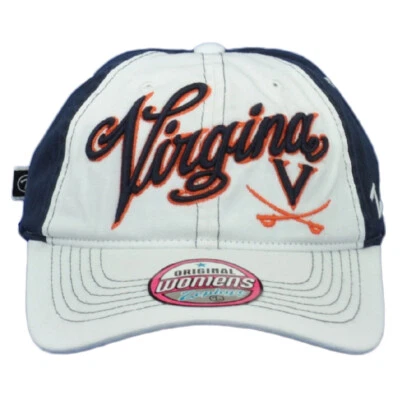 NCAA Virginia Cavaliers Relaxed Adjustable Curved Bill Womens Ladies Hat Cap - Image 1 of 3