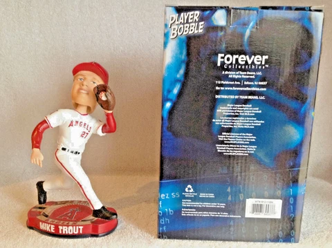2012 Mike Trout Angels ROOKIE Bobblehead FOCO Cover
