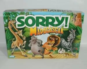 2005 Parker Brothers Sorry! DreamWorks Madagascar Edition COMPLETE - Picture 1 of 6