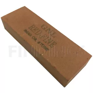 India Oil Stone Sharpening Stone 150x50x25 Bench Stone Fine working tool - Picture 1 of 2