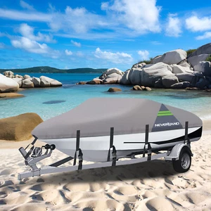 Cubierta de barco 20' 21' 22' impermeable al sol para barco de pesca estilo profesional Tri-Hull - Imagen 1 de 10