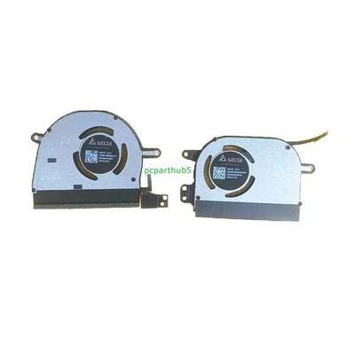 New Asus Zenbook S 16 UM5606 UM5606W UM5606WA Laptop CPU & GPU Cooling Fan L+R - Image 1 of 2