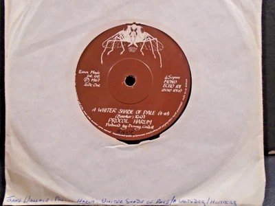 PROCOL HARUM " A WHITER SHADE OF PALE  " UK FLY  REISSUE  EX+ COND. - Image 1 of 2