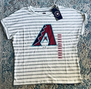 🔥 Majestic • Camiseta para mujer MLB Arizona Diamondbacks talla S - Imagen 1 de 2