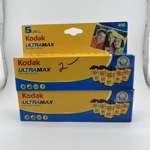 Expired Film Lot Of 10 Kodak Ultramax 400 24EXP Expired Nov 2009 - Picture 1 of 4