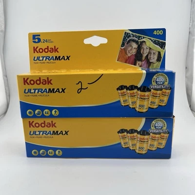 Expired Film Lot Of 10 Kodak Ultramax 400 24EXP Expired Nov 2009 - Image 1 of 4