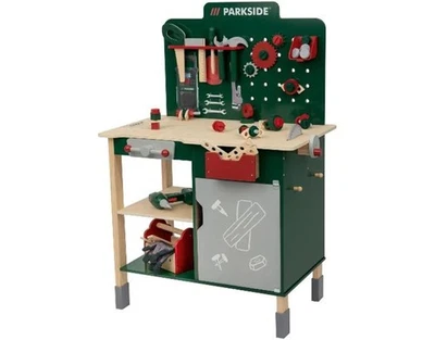 PLAYTIVE(OWIM GMBH & CO. KG) Playtive Werkbank Spielwerkbank Kinderwerkbank Spielzeugwerkbank Parkside Design