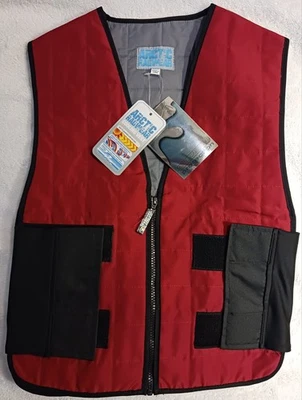 Radians Evaporative Cooling Vest S/M RCV11 Arctic Radwear Red NEW WITH TAGS - Image 1 of 4