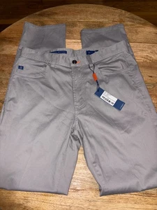 Stitch Golf graue Herrenhose mit fünf Taschen Größe 30 x 32 Sterling neu mit Etikett neu - Bild 1 von 9