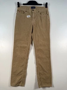 Polo Ralph Lauren Kids Boys Straight Leg Corduroy Jeans Brown Sz 14 13.5x26 - Picture 1 of 10
