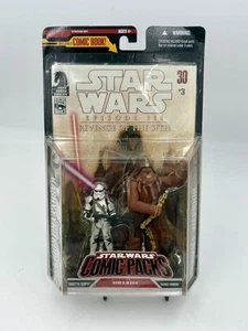 STAR WARS Comic Packs REVENGE OF THE SITH #3 KASHYYK TROOPER & WOOKIEE WARRIOR 1 - Picture 1 of 2