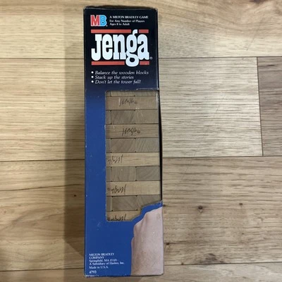 VINTAGE Original JENGA Classic Game 1986 - Complete in Box - Image 1 of 4