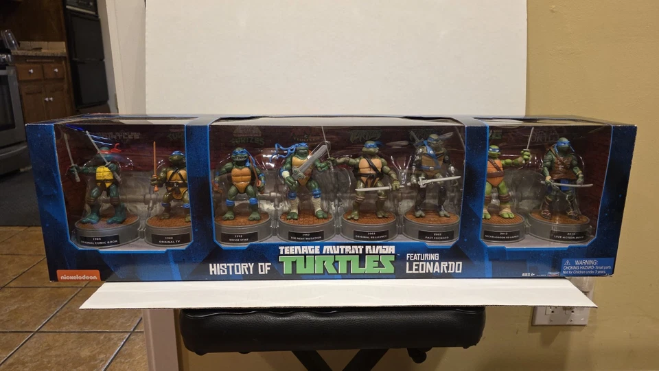 History of Teenage Mutant Ninja Turtles Featuring Leonardo 1984 to 2014