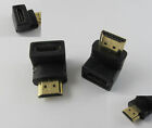 10x HDMI Male To Female 90Degree Right Angle Gender Adapter Connector HDTV 1080P