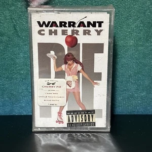 Warrant Cherry Pie Cassette Tape 1990 Columbia Records Uncle Tom's Cabin - Picture 1 of 8