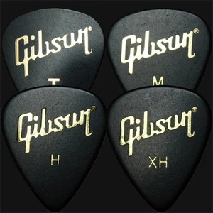 12 x Gibson Standard Guitar Picks Plectrums - 3 Of Each Size - Picture 1 of 1