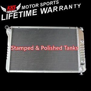 KKS 3 Row Aluminum Radiator for 77-82 Chevy Corvette 5.0 5.7 V8 1978 1979 80 81 - Foto 1 di 8