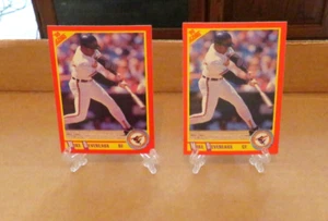 Mike Devereaux Baltimore Orioles 1990 Score Error and Corrected Cards Lot of 2 - Picture 1 of 1