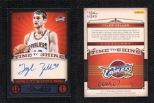 2013-14 Panini Timeless Treasures Time to Shine Black 1/1 Tyler Zeller #23 Auto