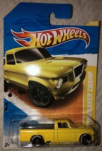 Hot Wheels 1963 Studebaker Champ 2011 New Models Yellow with Good Year Tires New - Picture 1 of 2