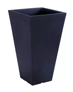 Kunststoff Pflanz Säule anthrazit - XXL 70 cm - Blumen Kübel Trapez Pflanz Topf - Bild 1 von 1
