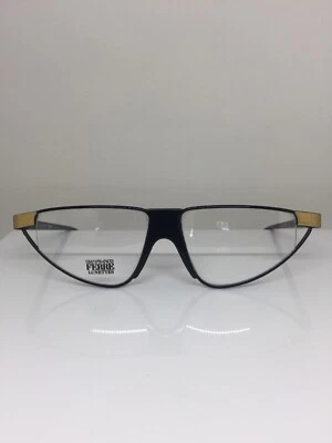 New Vintage GIANFRANCO FERRE GFF 43 Eyeglasses GFF 43 C. 972 Black & Gold Italy - Image 1 of 4