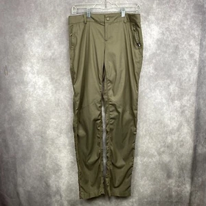The North Face Pants Womens 6 Regular Green Zip Pockets Hiking Outdoors Gorpcore - Picture 1 of 13