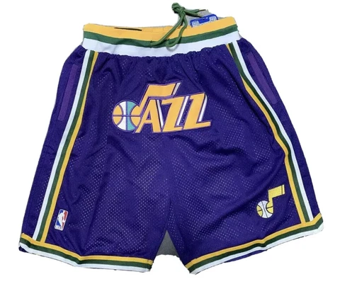 Hardwood Classics NBA Utah Jazz Basketball Shorts Size X-Large Cover