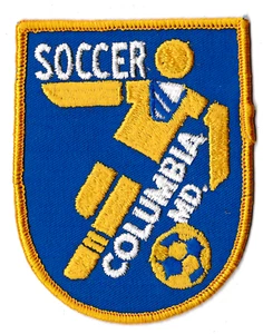 Écusson patche Soccer columbia MD collection vintage patch badge foot football  - Picture 1 of 2
